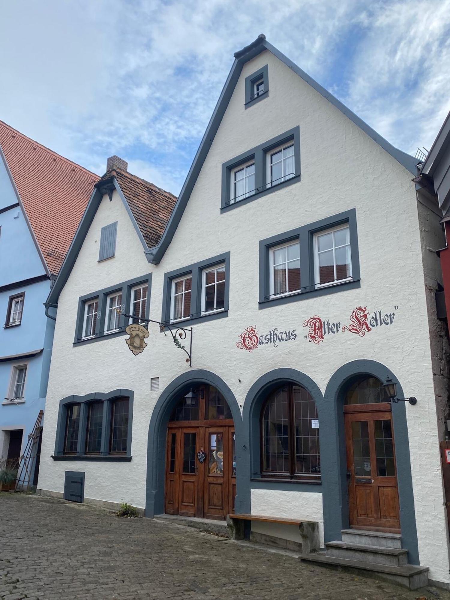 Gaestehaus Alter Keller Rothenburg ob der Tauber Exterior photo