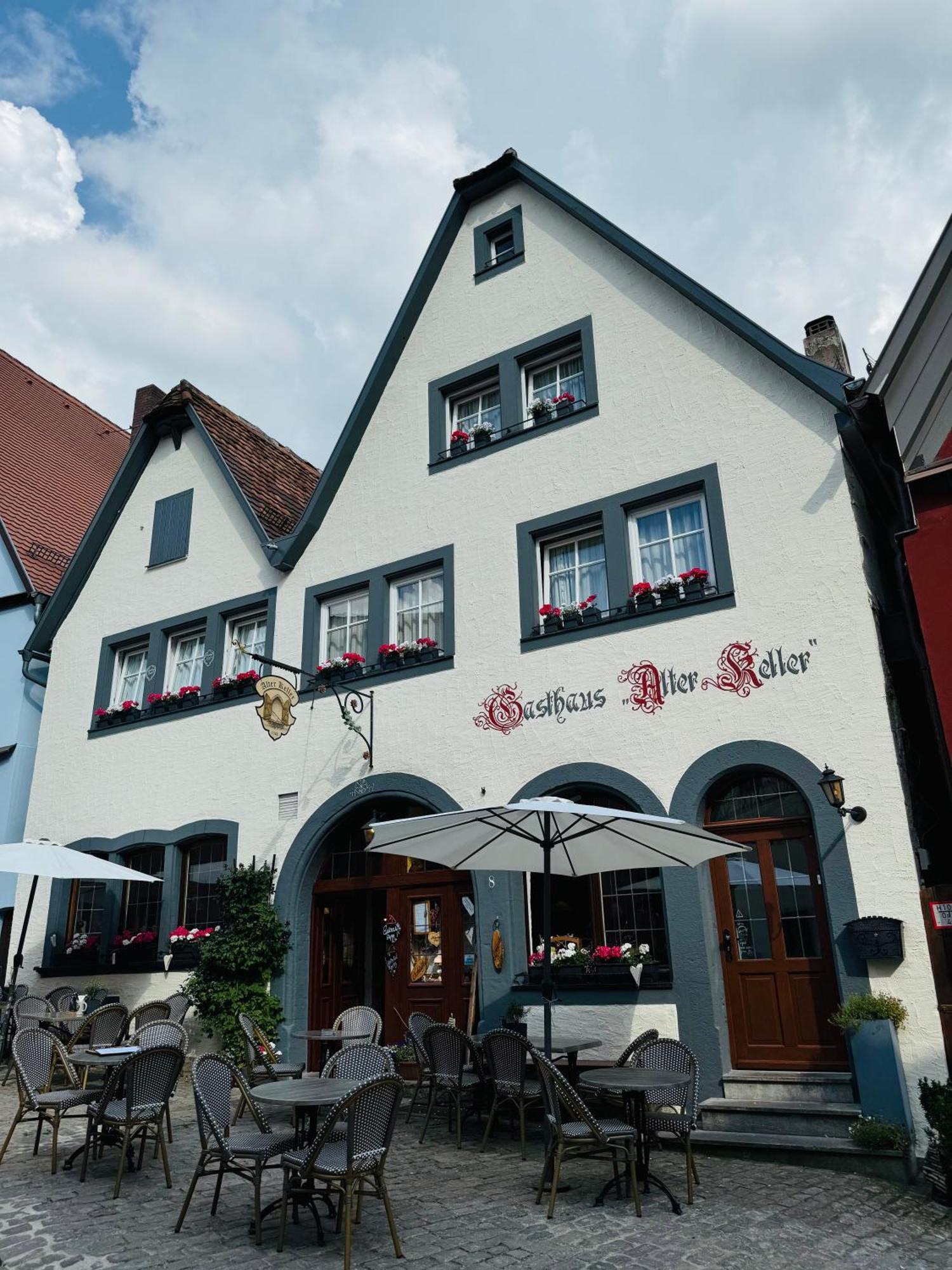 Gaestehaus Alter Keller Rothenburg ob der Tauber Exterior photo