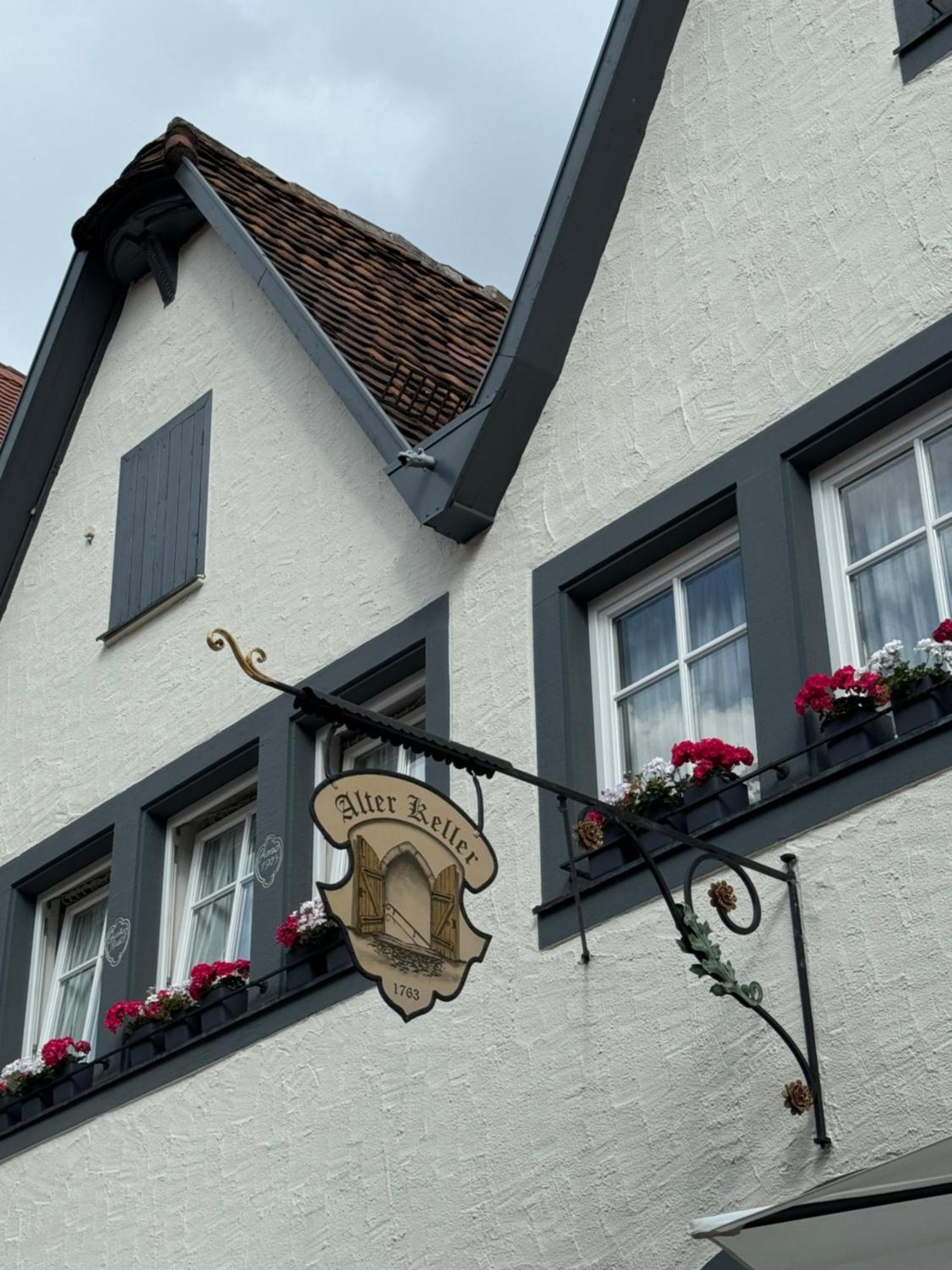 Gaestehaus Alter Keller Rothenburg ob der Tauber Exterior photo