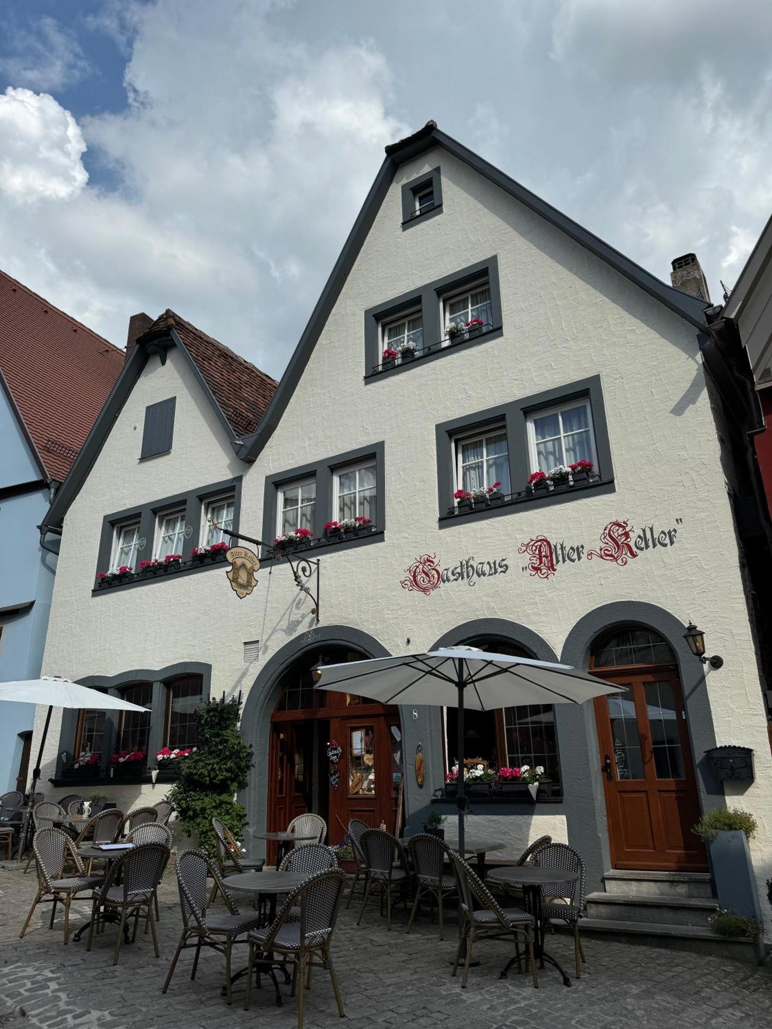 Gaestehaus Alter Keller Rothenburg ob der Tauber Exterior photo