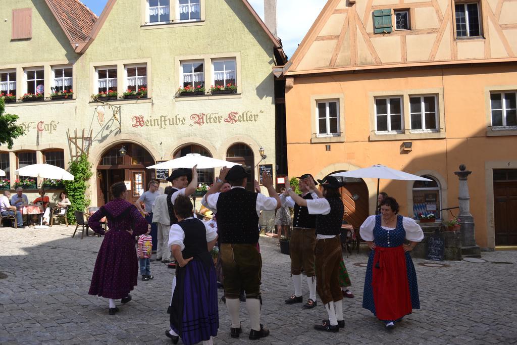 Gaestehaus Alter Keller Rothenburg ob der Tauber Exterior photo
