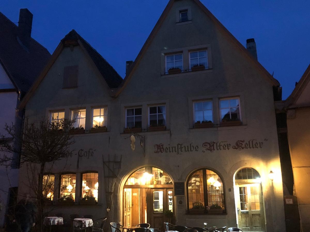 Gaestehaus Alter Keller Rothenburg ob der Tauber Exterior photo